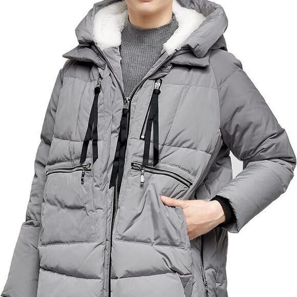 Orolay Upper East Side multi pocket Jacket Light Gray M - Picture 1 of 16